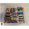 Image 1 : LOT OF 17 NEW HOT WHEELS CARS IN CASE