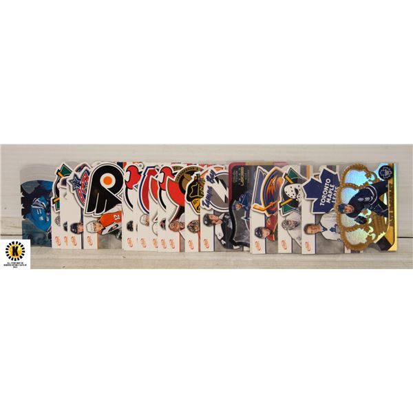 INSERT CUT OUT CARDS NHL HOCKEY