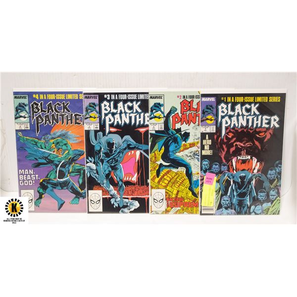 MARVEL COMICS BLACK PANTHER 1,2,3,4