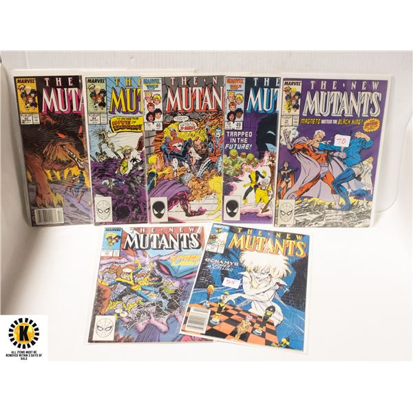 BUNDLE OF MARVEL THE NEW MUTANTS COMICS