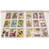 Image 1 : 2 SHEETS OF MINT DC COMICS TRADING CARDS