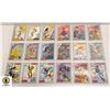 Image 1 : 2 SHEETS OF MINT DC COMICS TRADING CARDS