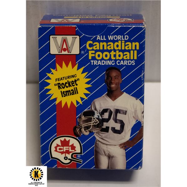 SET OF VINTAGE CFL FOOTBALL CARDS