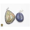Image 1 : #383-NATURAL LAPIZ LAZULI, MOOKIE  PENDANT