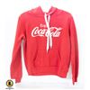 Image 1 : RED LADIES LARGE COCA COLA HOODIE