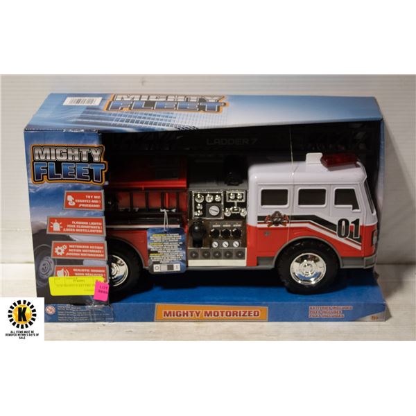 NEW MIGHTY FLEET FIRE TRUCK