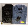 Image 1 : NEW WESTLINE SHIRTS 1DENIM/1BLACK SIZE XL