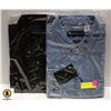 Image 1 : NEW WESTLINE SHIRTS 1DENIM/1BLACK SIZE XL