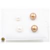 Image 1 : #33-NATURAL AKOYA PEARL EARRINGS/ 2 PAIRS