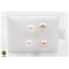 Image 1 : #36-NATURAL AKOYA PEARL EARRINGS/ 2 PAIRS