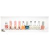 Image 1 : 10 NEW BOTTLES OF MIXED NAIL LAQUER VARIOUS COLORS