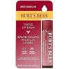 Image 1 : 7 STICKS OF BURTS BEES RED DAHLIA TINTED LIP BALM