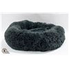 Image 1 : NEW DARK GRAYISH BLUE DONUT PET BED SIZE S-M