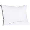 Image 1 : NEW UTOPIA KING SIZE PILLOW WHITE-GRAY GUSSET