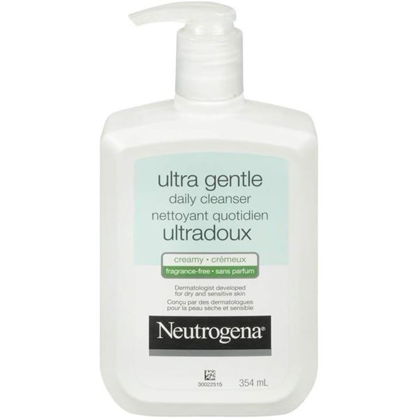 2 X 354ML BOTTLES OF NEUTROGENA ULTRA GENTLE DAILY