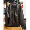 Image 1 : NEW TOMMY HILFIGER SIZE LARGE LEATHER LOOK JACKET