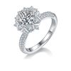 Image 1 : 1 CT GRA CERTIFIED MOISSANITE 925 STERLING SILVER