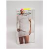 Image 1 : 2 NEW WHITE CALVIN KLEIN V-NECK T-SHIRTS SIZE LARG