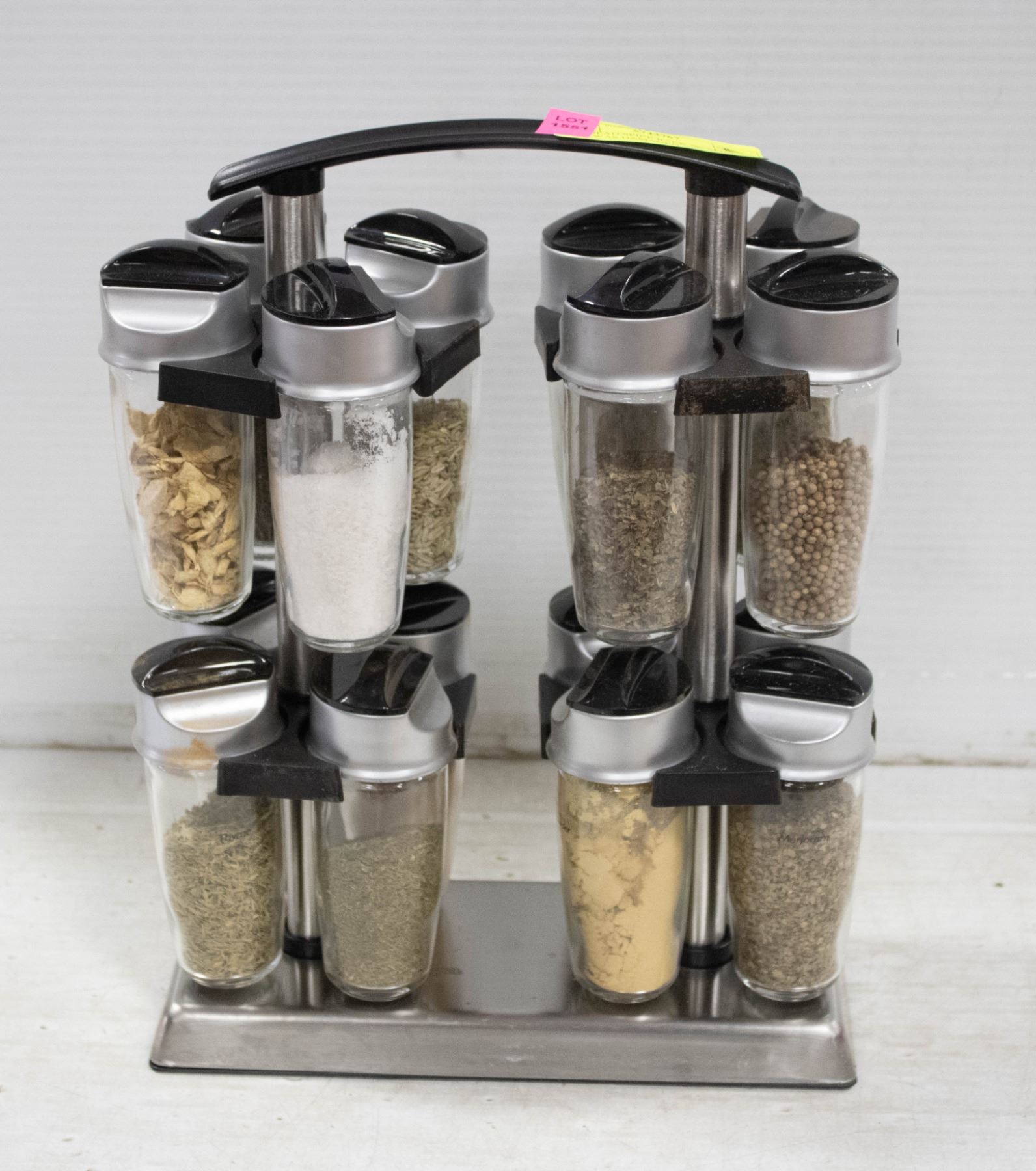 Treadeu Spice Rack TRUDEAU SPICE RACK W/ SPICE - BOX WAS DAMAGED DUE