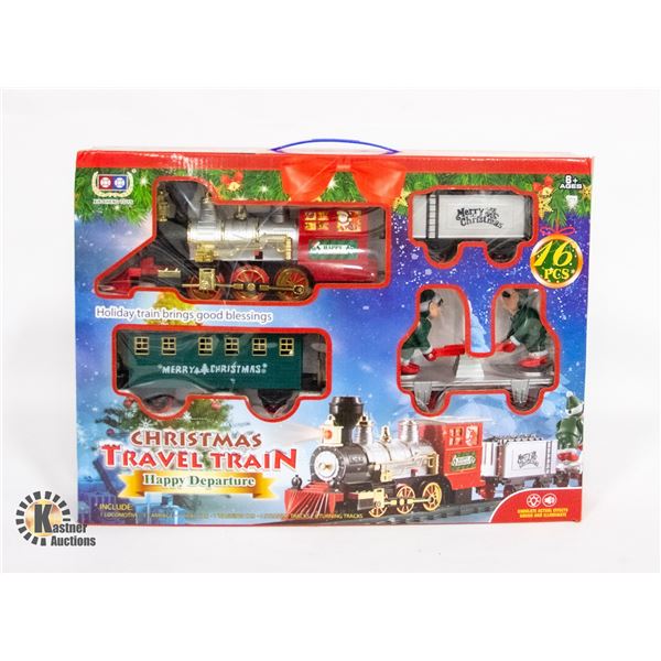 CHRISTMAS TRAVEL TRAIN SET