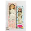 Image 1 : 2 PORCELAIN DOLLS