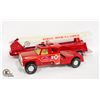 Image 1 : VINTAGE FIRE TRUCK W/AERIAL HOOK LADDER