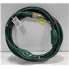 Image 1 : 25FT HD 14 GAUGE EXT CORD 1 OUTLET EVERY 8FT