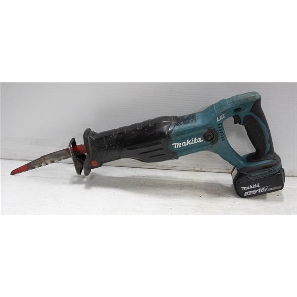 MAKITA LXT 18V CORDLESS RECIPICATING SAW WITH 3.0