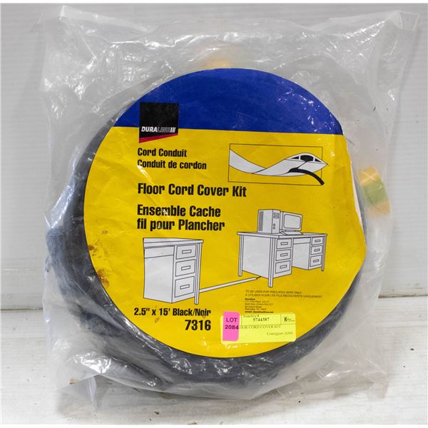 15' FLOOR CORD COVER KIT