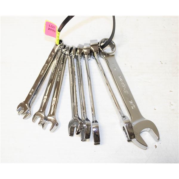 SNAP ON STUBBY WRENCH SET 5/16 -3/4 