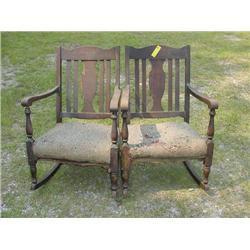 Lot/2 Rocking Chairs