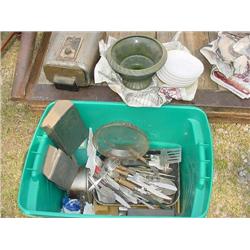 Lot Dishes & Utensils