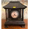 Image 1 : Wood Cased Chinese Clock 11Hx8W
