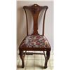 Image 1 : Mid to Late 18th Century Hand Carved Wooden Chair 19Lx20Dx40H