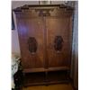 Image 1 : Mid to Late 18th Century Solid Wood Hutch - 2 Cabinet Doors & 3 Shelves 44Lx20Dx71H