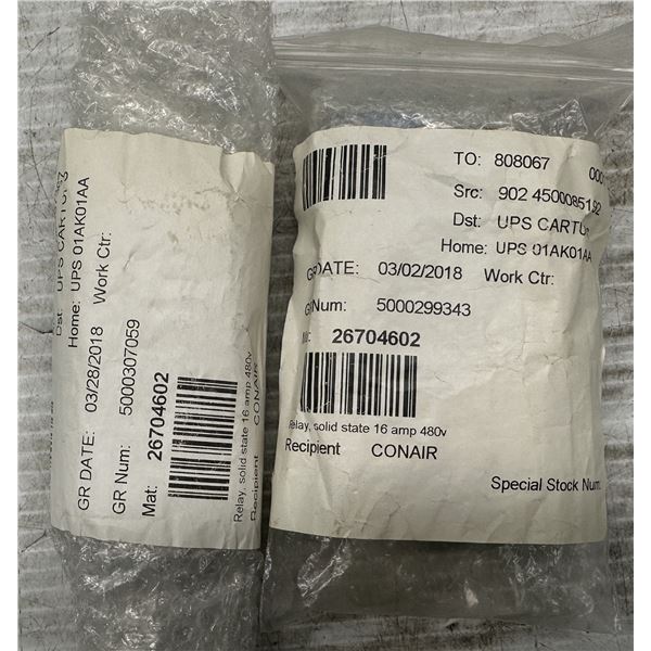 New? Lot of (2) Teledyne #FDH24D25 Relays