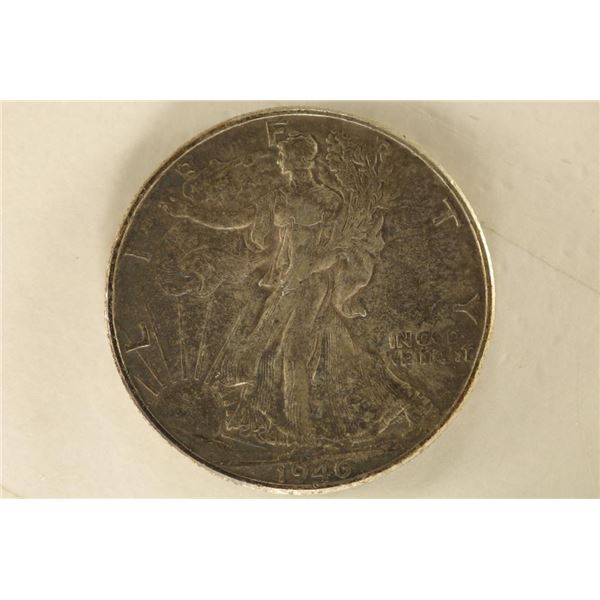 1946 SILVER WALKING LIBERTY HALF DOLLAR