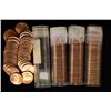 Image 1 : 4 SOLID DATE ROLLS OF BU LINCOLN CENTS: 1982,