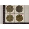 Image 1 : 4-$1 METAL CASINO TOKENS: FRONTIER HOTEL, RANCHO