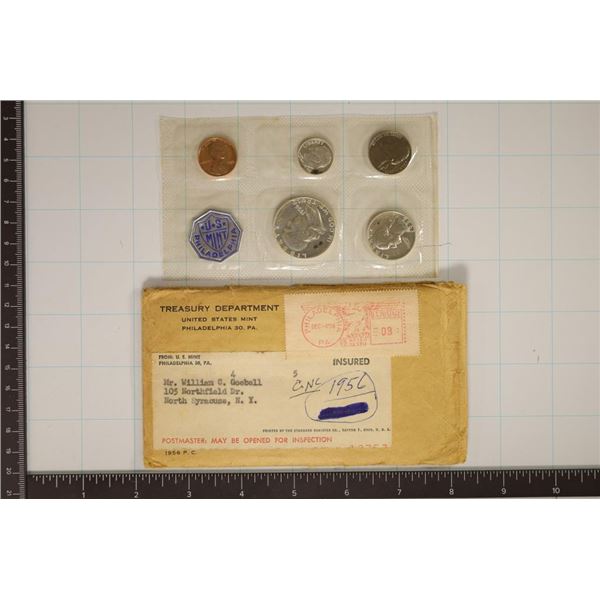 1956 US SILVER PROOF SET (WITH ENVELOPE)