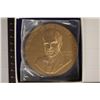 Image 1 : 3" BRONZE PRESIDENTIAL MEDAL "RICHARD M. NIXON"