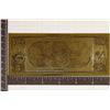 Image 2 : REPLICA 24KT GOLD FOIL 1870 US 5 DOLLARS