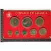 Image 1 : 1975 JAMAICA 8 COIN BRILLIANT UNC STERLING