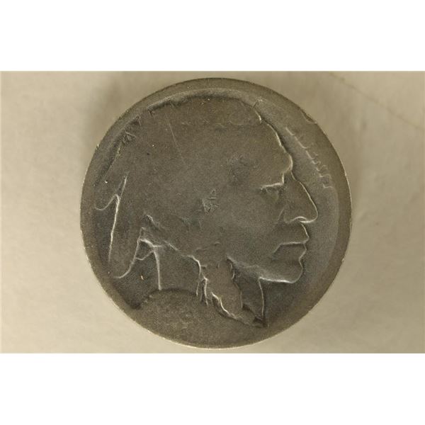 (SEMI-KEY) 1918-D BUFFALO NICKEL  TREATED  NOT