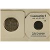 Image 2 : 2 ROMAN ANCIENT COINS: 307-336 A.D. CONSTATINE I &