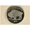 Image 2 : 2001 SILVER COPY OF AMERICAN BUFFALO DOLLAR