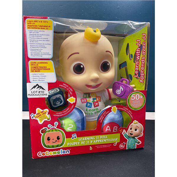Lot of 1 Cocomelon Learning JJ Doll Kids Toy (for 18months+)