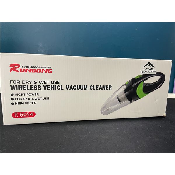 Lot of 1 Cordless/Rechargeable Vacuum Cleaner - Wet & Dry Use