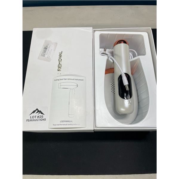 Lot of 1 Folding IPL At-Home Laser Hair Removal Device