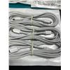 Image 2 : Lot of 3 Multi-Packs of iPhone Fast-Charging Cables (Lightning to USB-C) - 3 per pack/9 total